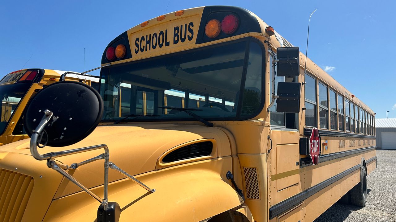2) BLUE BIRD SCHOOL BUSES Located In PLYMOUTH MEETING, PA, 57 OFF